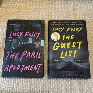 Lucy Foley Novel Set - The Paris Apartment & The Guest List